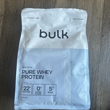Pure Whey Protein - Banana Flavour 1kg Protein Powder New Sealed 19.99 per kilo