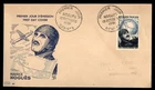 Mayfairstamps France FDC 1951 Maurice Nogues Map Route Plane First Day Cover aaz