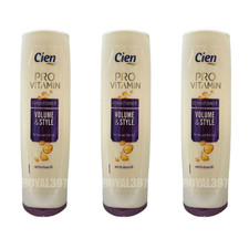 Cien Pro Vitamin Volume & Style Conditioner For Fine & thin Hair - 3 x 300ml 18.88 per litre