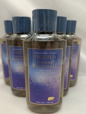 Qty 6 Bath  Body Works FROSTED COCONUT SNOWBALL Body Wash 10 oz