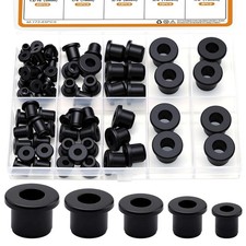65PCS Top Hat Rubber Grommets Kit 5 Size (13/...