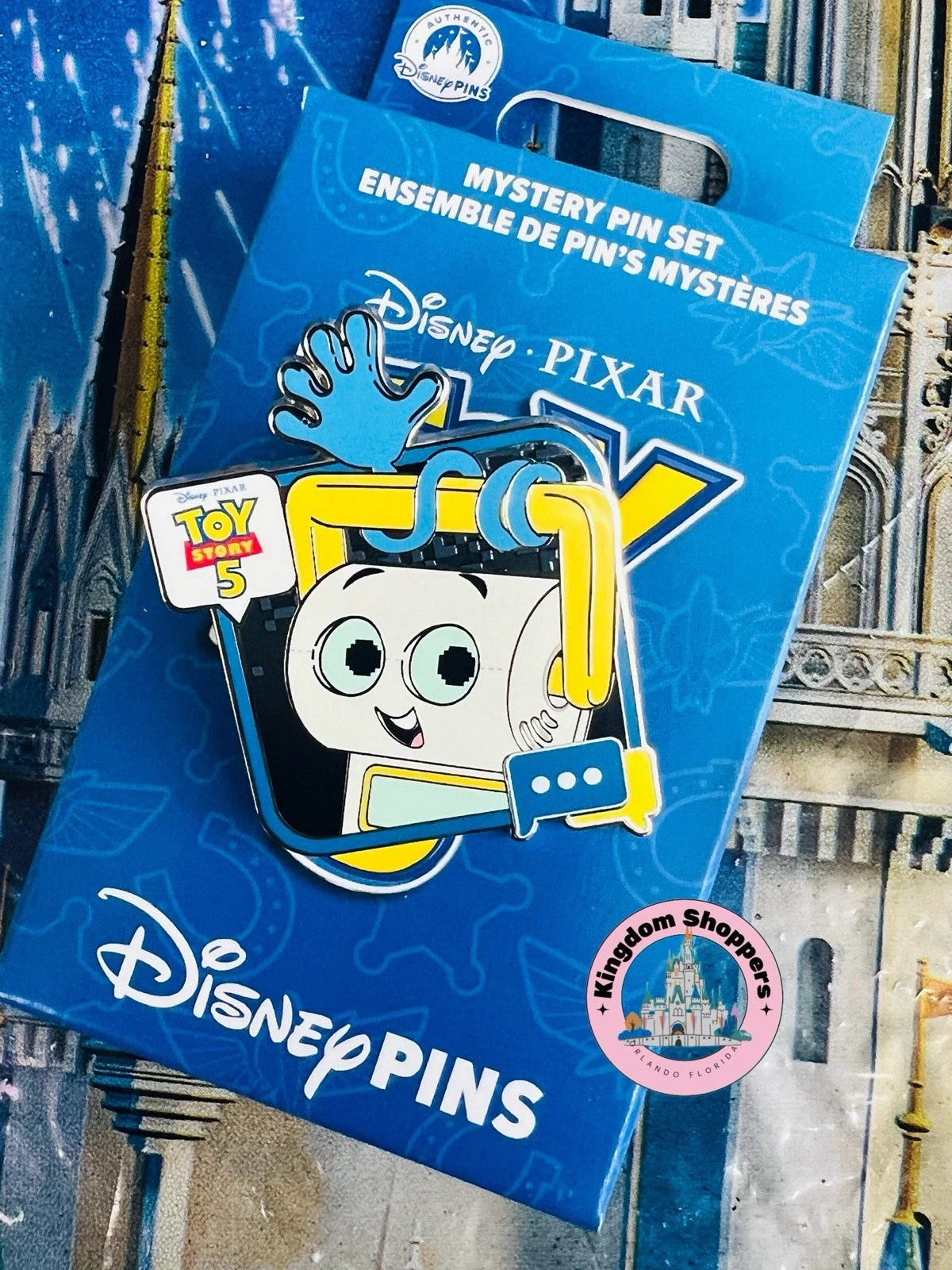 2026 Disney Parks Toy Story 5 Mystery Box Pin Smarty Pants ONLY