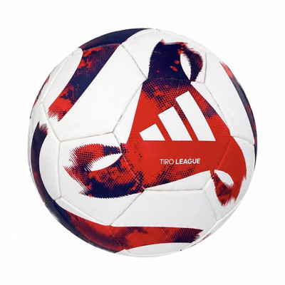 adidas Tiro League Fußball Ball für Fußball, Weiß/Rot/Blau