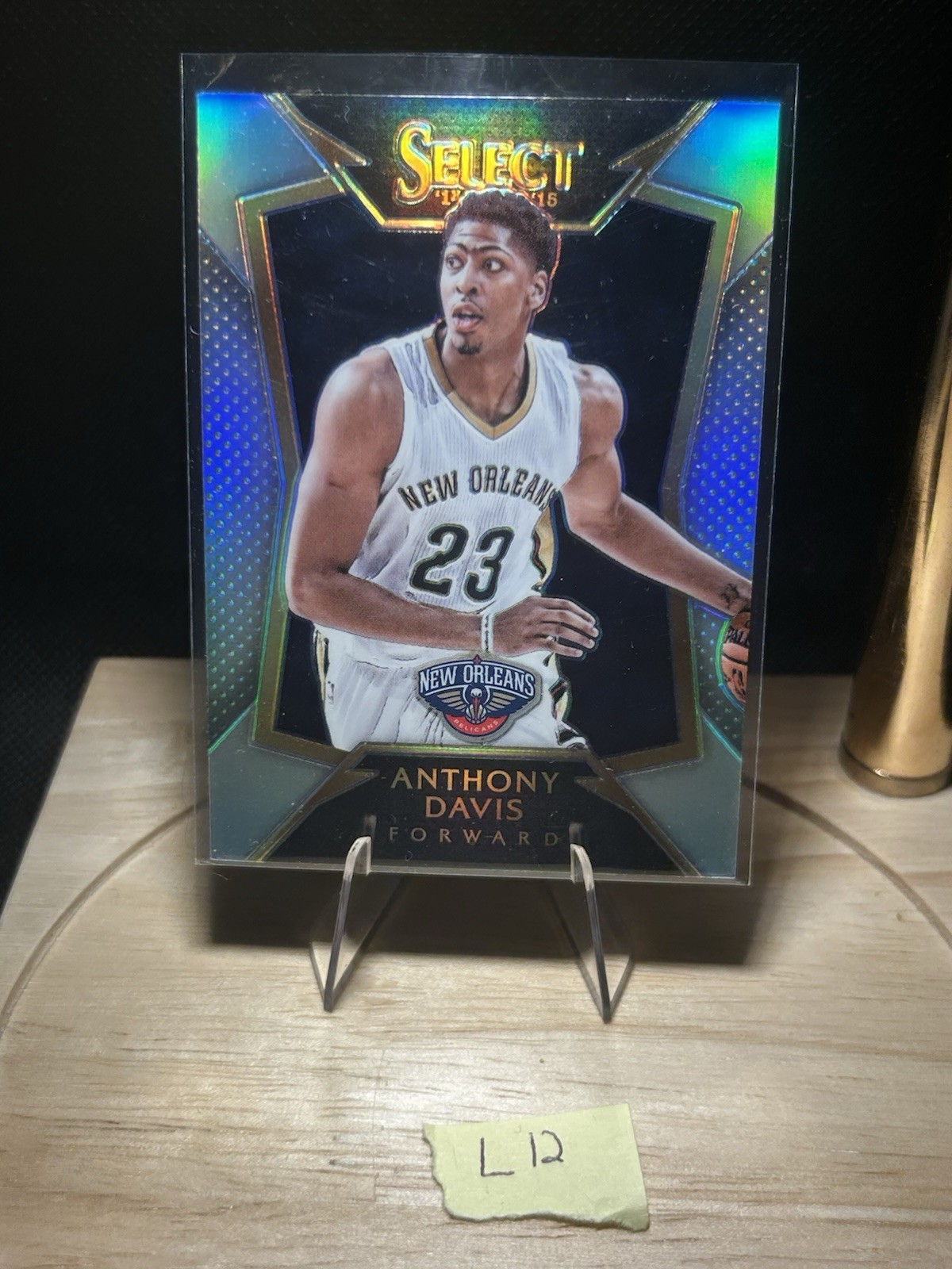 2014-15 Select Anthony Davis #15 Silver Prizm SP Lakers Free Shipping