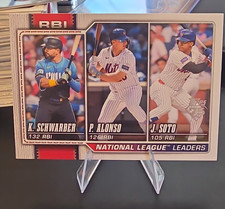 2026 Topps Series 1 - League Leaders Juan Soto, Pete Alonso, Kyle Schwarber #11
