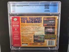 World Driver Championship Nintendo 64 N64 New Sealed Graded CGC 9.4 A+
