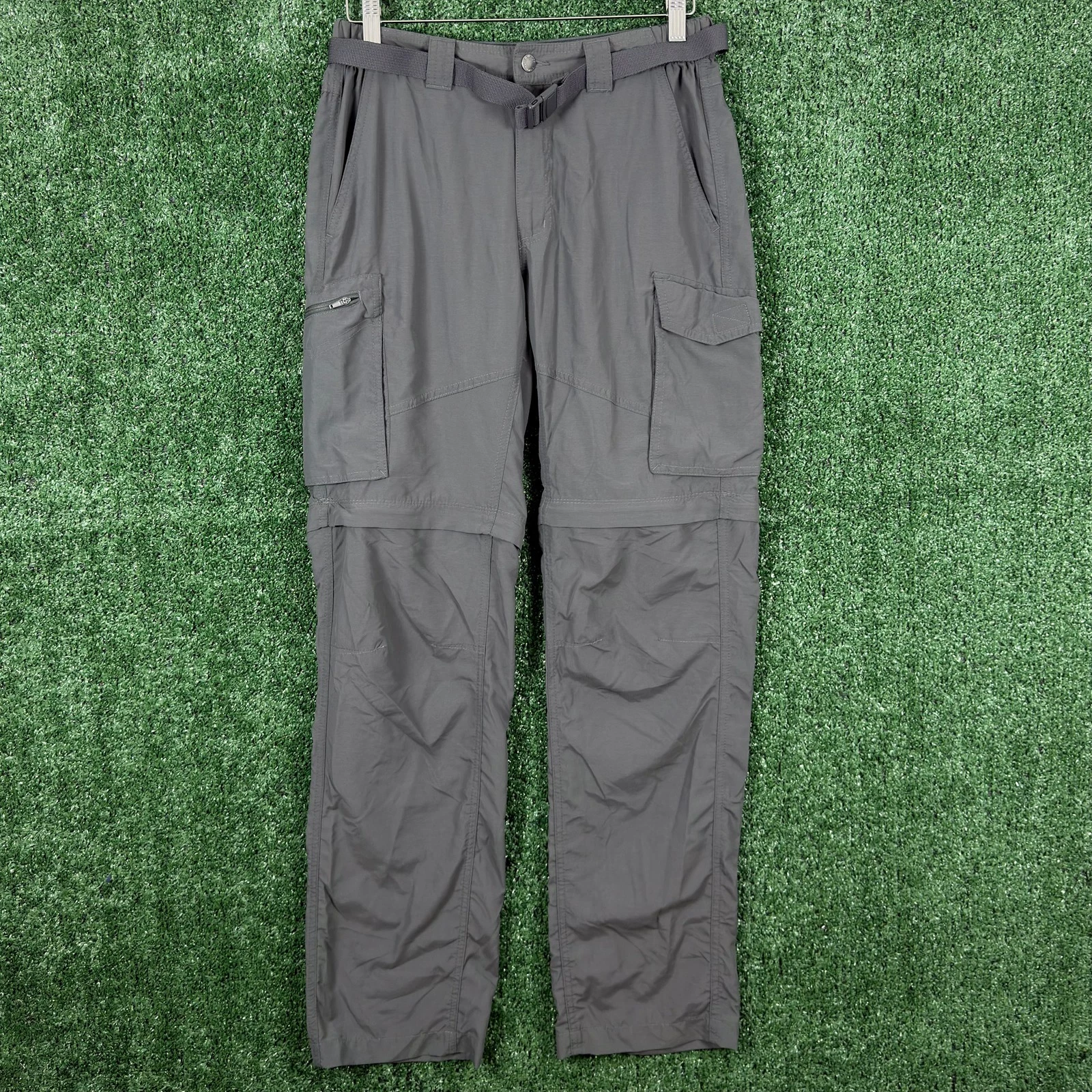 Columbia Mens Convertible Cargo Pants 30x32 Gray Zip Off Hiking Outdoor Belted
Opens in a new window