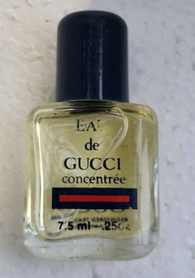 EAU DE GUCCI CONCENTRATED .25 FL. OZ. SPLASH. NEW