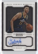 2017-18 Panini Dominion Main Exhibit Rookie 18/49 Tony Bradley #MR-TBL Auto 8f4
