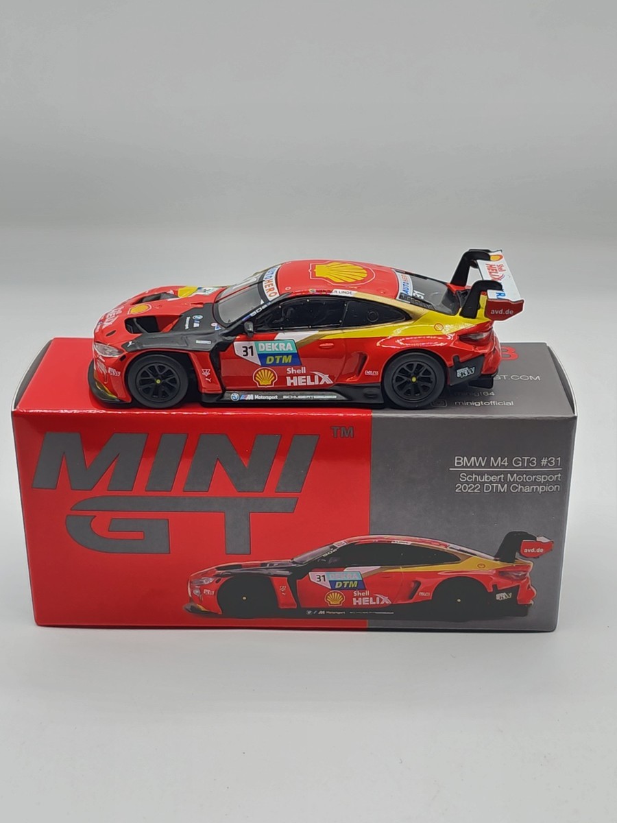 ミニカー MINI GT  M4 GT3 #31 Schubert 2022 DTM 🔥MINI GT BMW M4 GT3 #31 SCHUBERT MOTORSPORT 2022 DTM CHAMPION NEW