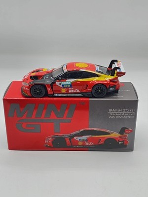 🔥MINI GT BMW M4 GT3 #31 SCHUBERT MOTORSPORT 2022 DTM CHAMPION NEW