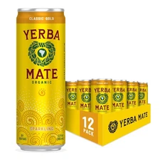 Yerba Madre Organic Sparkling Mate, 12 Fl Oz (Pack of 12) 