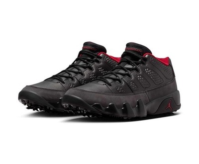 Nike Air Jordan 9 Low Retro Golf Black Dark Charcoal True  display picture 2