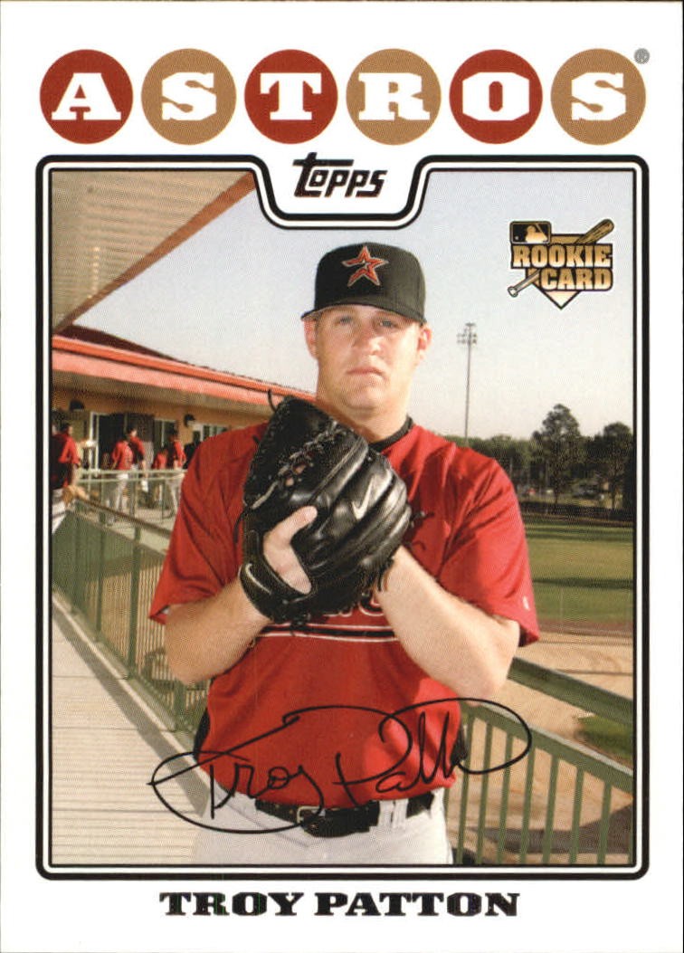 2008 Topps #176 Troy Patton (RC) - BB