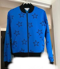 USED COMME DES GARCONS STAR-PATTERNED JACKET, SIZE M. GOOD