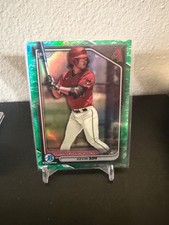 2024 Bowman - Chrome Prospects Kevin Sim #BCP-34 Lunar Glow Refractor (RC)