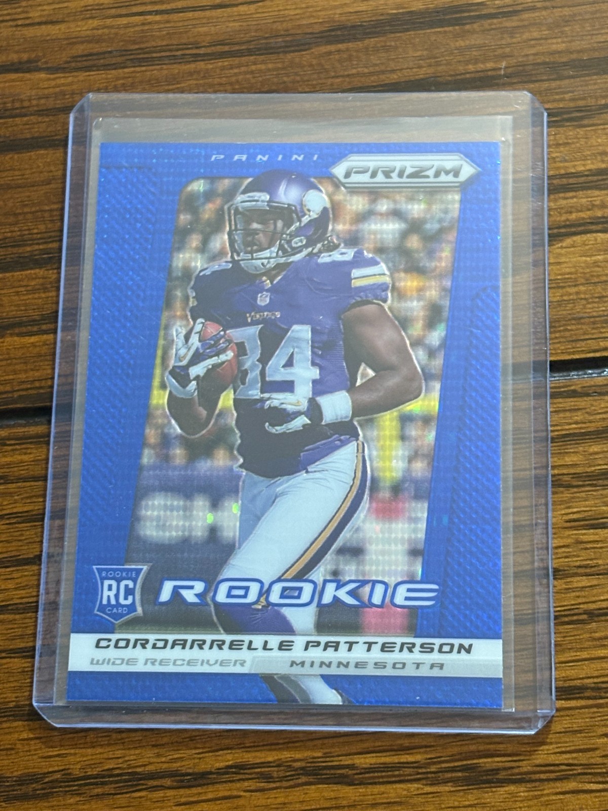 Cordarrelle Patterson 2013 Prizm Blue Pulsar Rookie Rc #216 Vikings