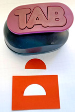 We R Memory Keepers 1.5 inch Half CIRCLE TAB PUNCH File Tab