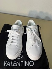 Valentino by Mario Valentino Alice Logo Leather Platform Sneakers