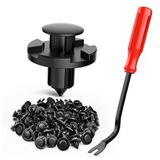 100PCS Nylon Bumper Rivet Fender Clips OEM Replaces For Nissan Infiniti