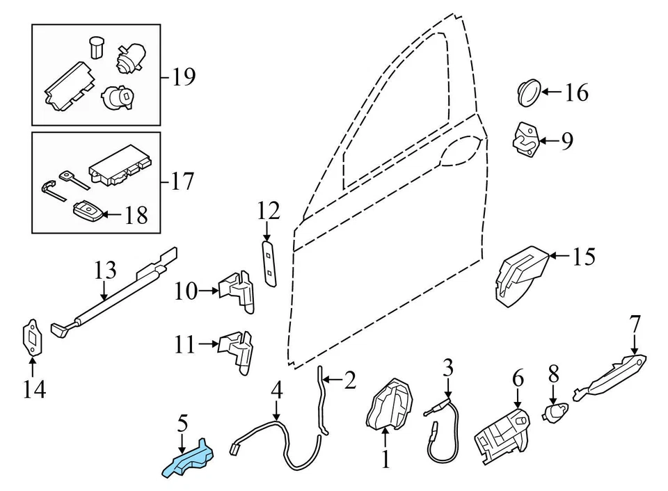 BMW ALPINA B7L 2011-2015 - Manija de puerta interior delantera derecha / Liberación 9116342 Foto 3 de 4