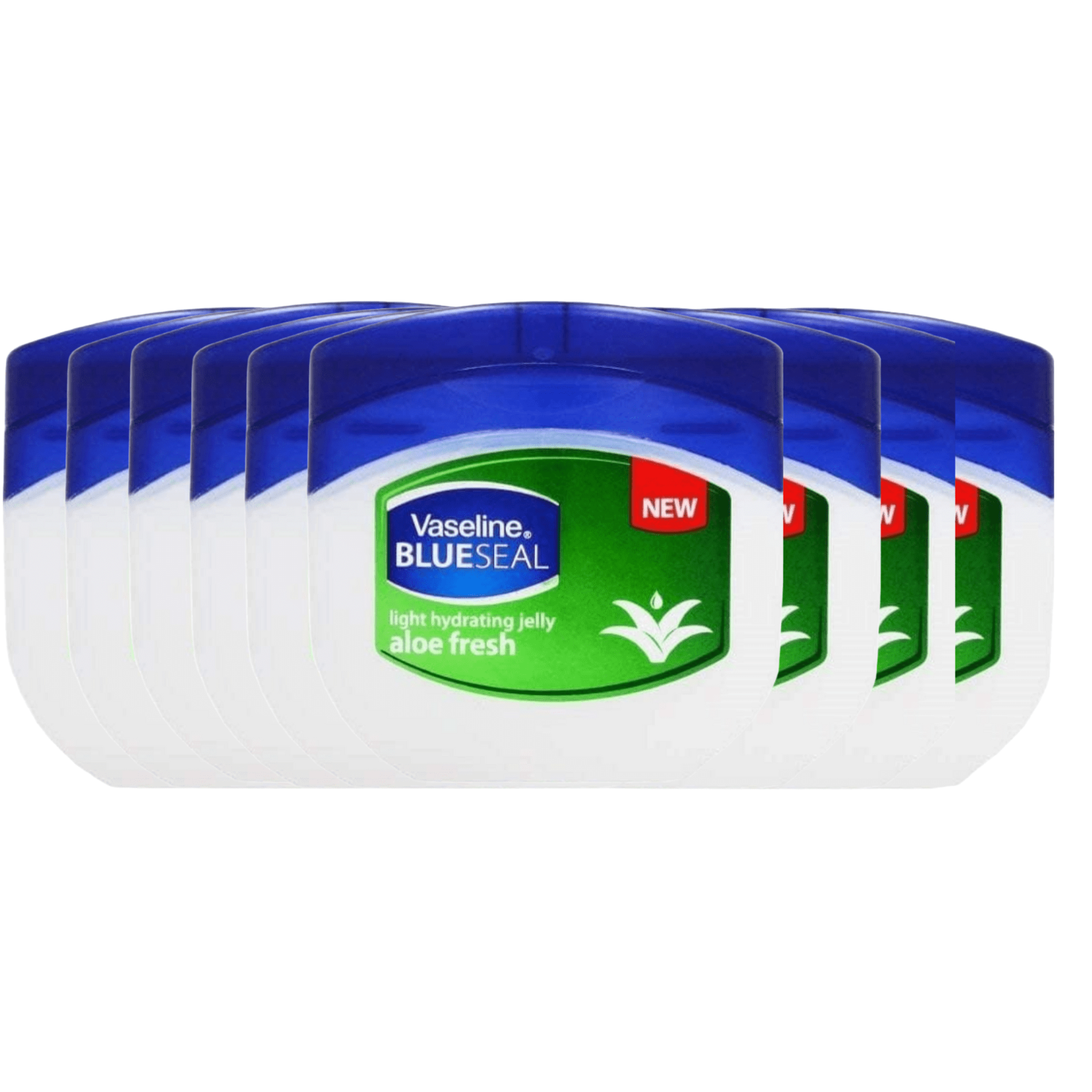 Vaseline Aloe Fresh Hydrating Skin Jelly Travel Size 1.7oz 12-Pack