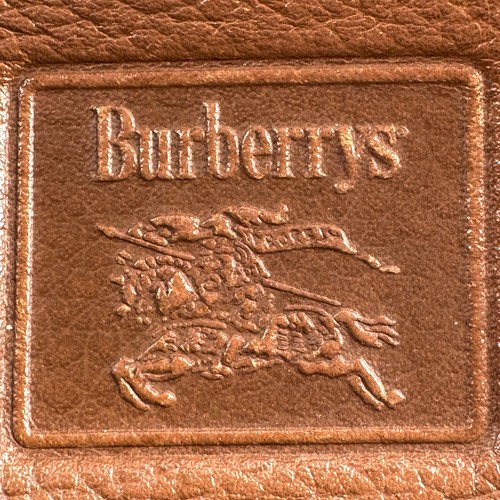 BURBERRY Shoulder Bag Brown Leather Drawstring Authentic - Bild 13 von 24