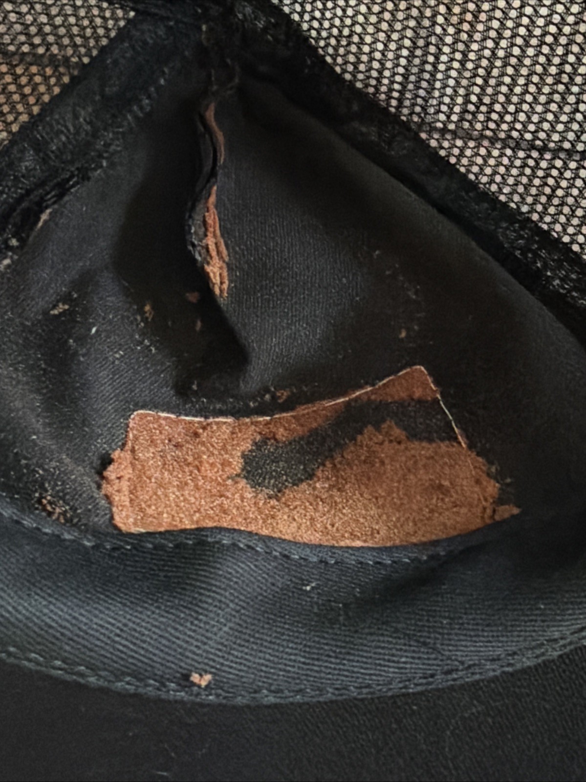 Vintage CAT Embroidered Patch Snapback Trucker Ha… - image 5