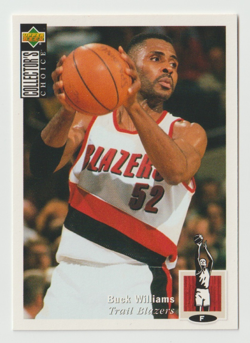 1994-95 Collector's Choice Basketball #52 Buck Williams - Portland Trail Blazers