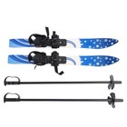 Ski Set, Kids Skis and Poles, Kids Beginner Snow Skis 2-8 Years Old Max.50Kg