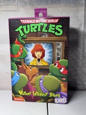 NECA TMNT Mutant Interest Story Cartoon Ultimate April O'Neal 7 Inch Figure New
