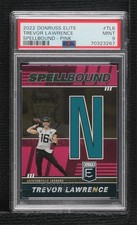 2022 Donruss Elite Spellbound Pink Trevor Lawrence (Letter N) PSA 9 MINT 0h5h