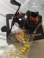 BILLINGS  AS200 Right Hand Reel; 18 BB; 6.3:1 Ratio; 17.6 lb; FREE Spinner; NEW