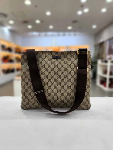 Sac bandoulière Gucci Supreme PVC Messenger 201466 123034516