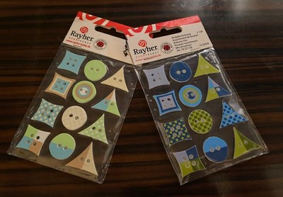 24 Knöpfen, Knöpfemischung, Assortiment, 2cm, NEU von Rayher