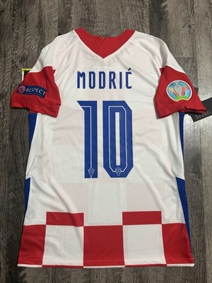 Luka Modric Croatia Nike Euro 2020 Jersey Men's Size Medium CD0695