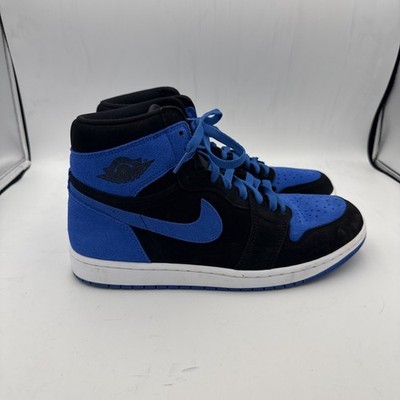 Air Jordan 1 Retro OG High Royal Reimagined Size 10.5 Worn Once With Box
