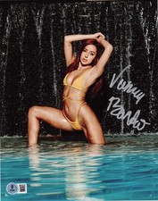Hot Sexy Vanna bardot Signed 8x10 Photo Adult Star Autograph Beckett Hologram
