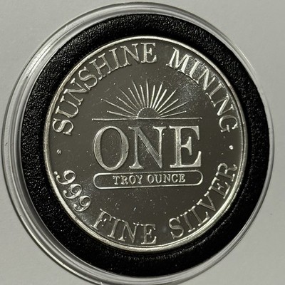 1989 Sunshine American Eagle Collect Rare Coin 1 Troy Oz .999 Fine
