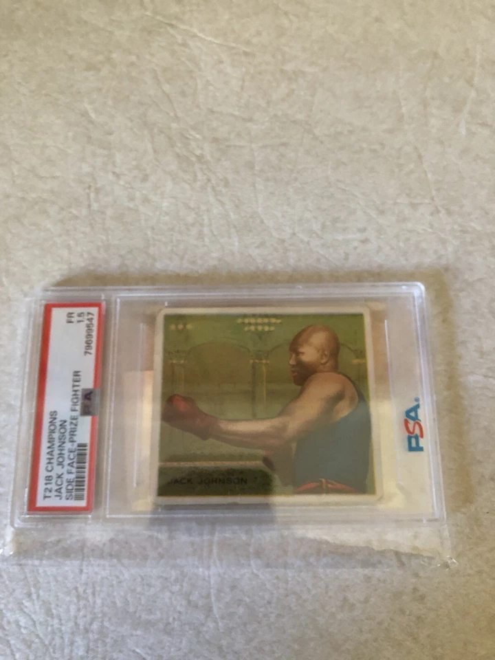 1910 T218 Champions/Jack Johnson/Prize Fighter/Graded 1.5 / 79699547 - Image 2 of 3