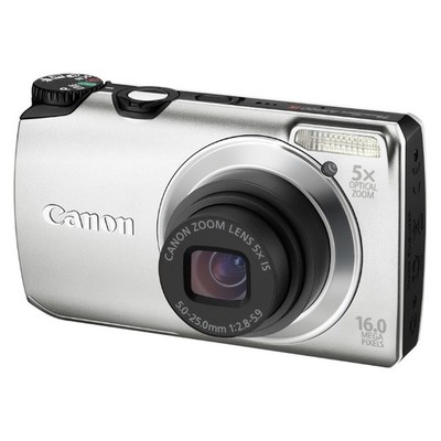 Canon PowerShot A3300 IS Digital Camera 16MP 5x Optical Zoom, 2.7
