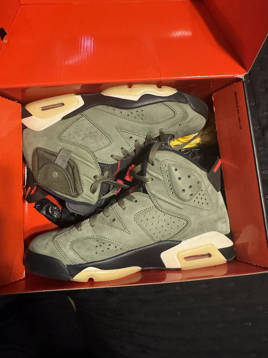 Las mejores ofertas en Jordan 6 Retro x Travis Scott Mid Olive | eBay