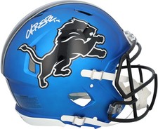 Amon-Ra St. Brown Detroit Lions Signed Riddell 2024 Alternate Authentic Helmet