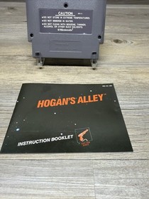 Hogan&rsquo;s Alley Nintendo NES Authentic w Manual Tested