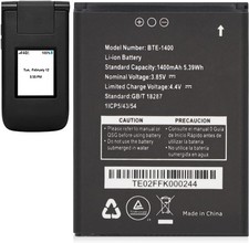 BTE 1400 Battery Replacement for Verizon Orbic Journey V RC2200L 4G