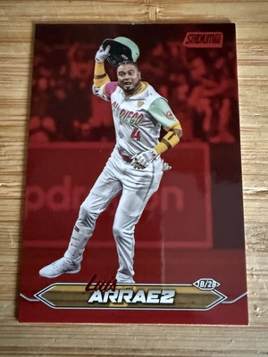 Luis Arraez 2024 Topps Stadium Club Baseball (rot)