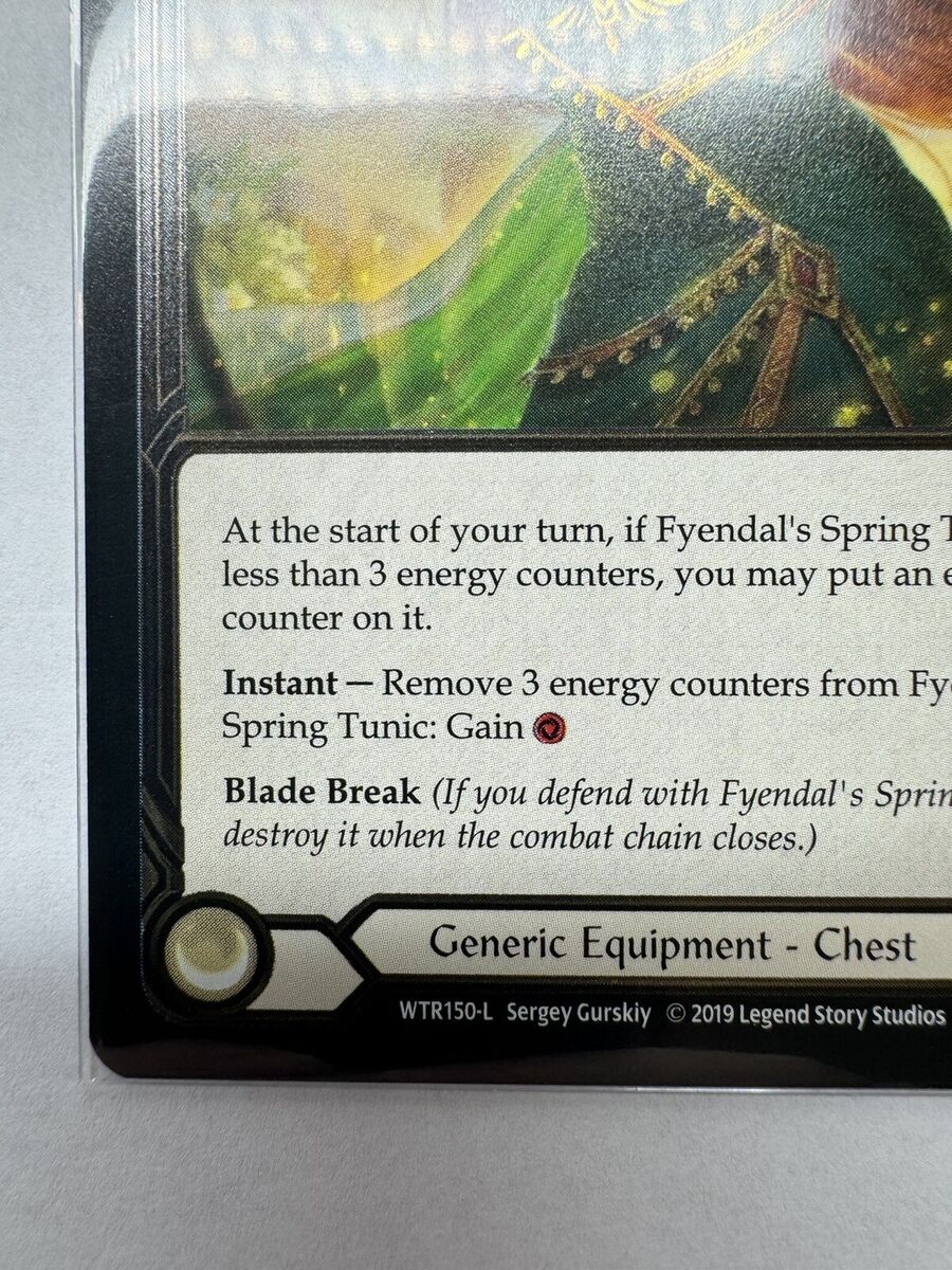 Fyendal's Spring Tunic - Welcome to Rathe Alpha - Cold Foil Fyendal's Spring Tunic - Welcome to Rathe Alpha - Cold Foil