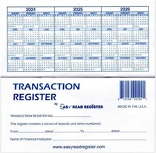 12 Check Registers For Personal Checkbook - Checkbook Ledger Transaction Registe