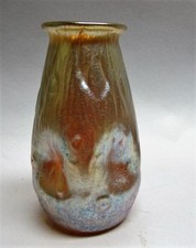 Fine Authentic LOETZ ART NOUVEAU Glass Vase Candia Rustica c. 1905  antique