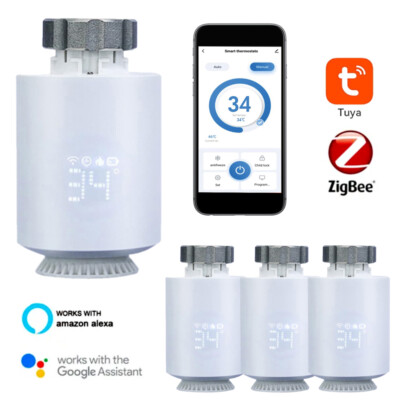 Smart Home WLAN Heizkörperthermostat Heizungssteuerung Tuya/Smart Life app HUB